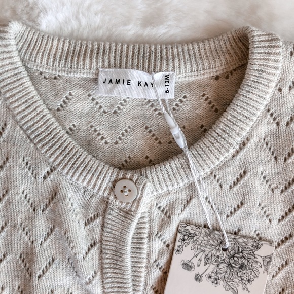 Nwt Jamie Kay Baby Girl Ellie Cardigan 